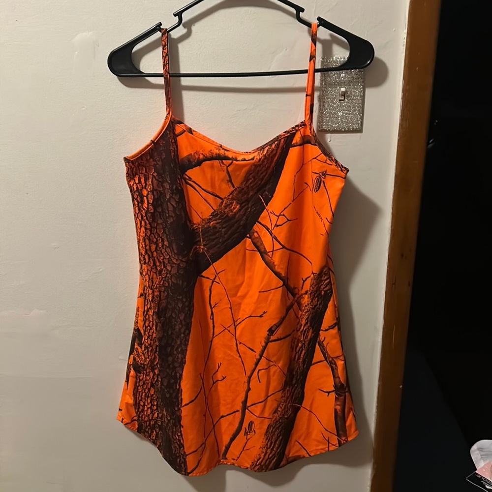 Tank top short flow dress